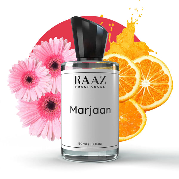 Marjaan – Our sweet and flowery perfume for her